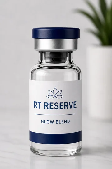 GLOW BLEND vial, RT Reserve labelled